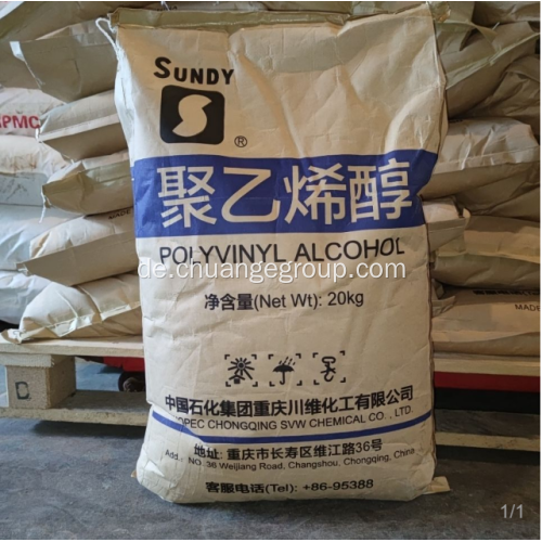 Sinopec Chuanwei PVA -Harzpulverform für Farbe
